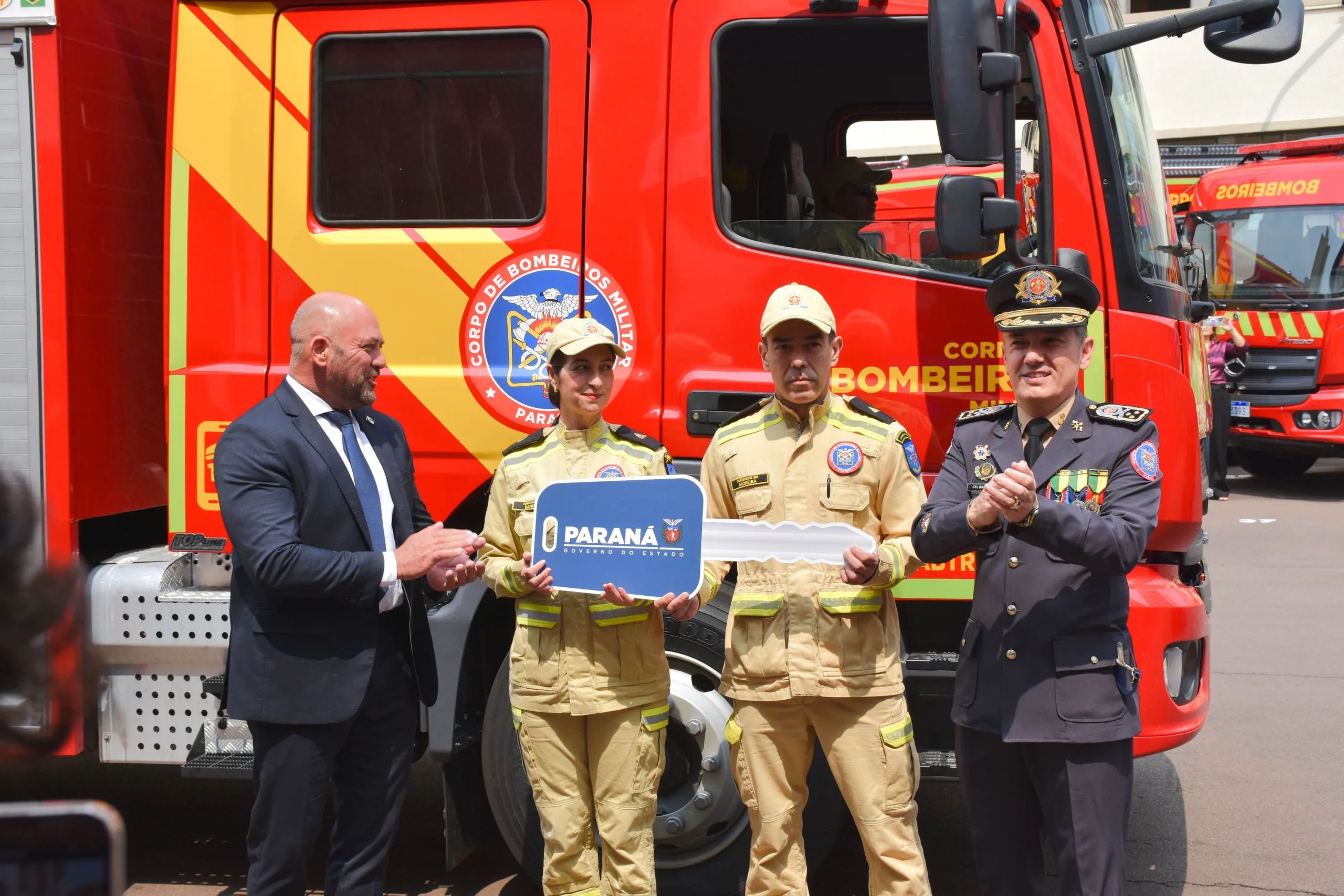 Saiba tudo sobre o Corpo de Bombeiros Militar do Paraná (CBMPR) e a solenidade de comemoração de seus 112 anos de atuação - Foto:  CBMPR