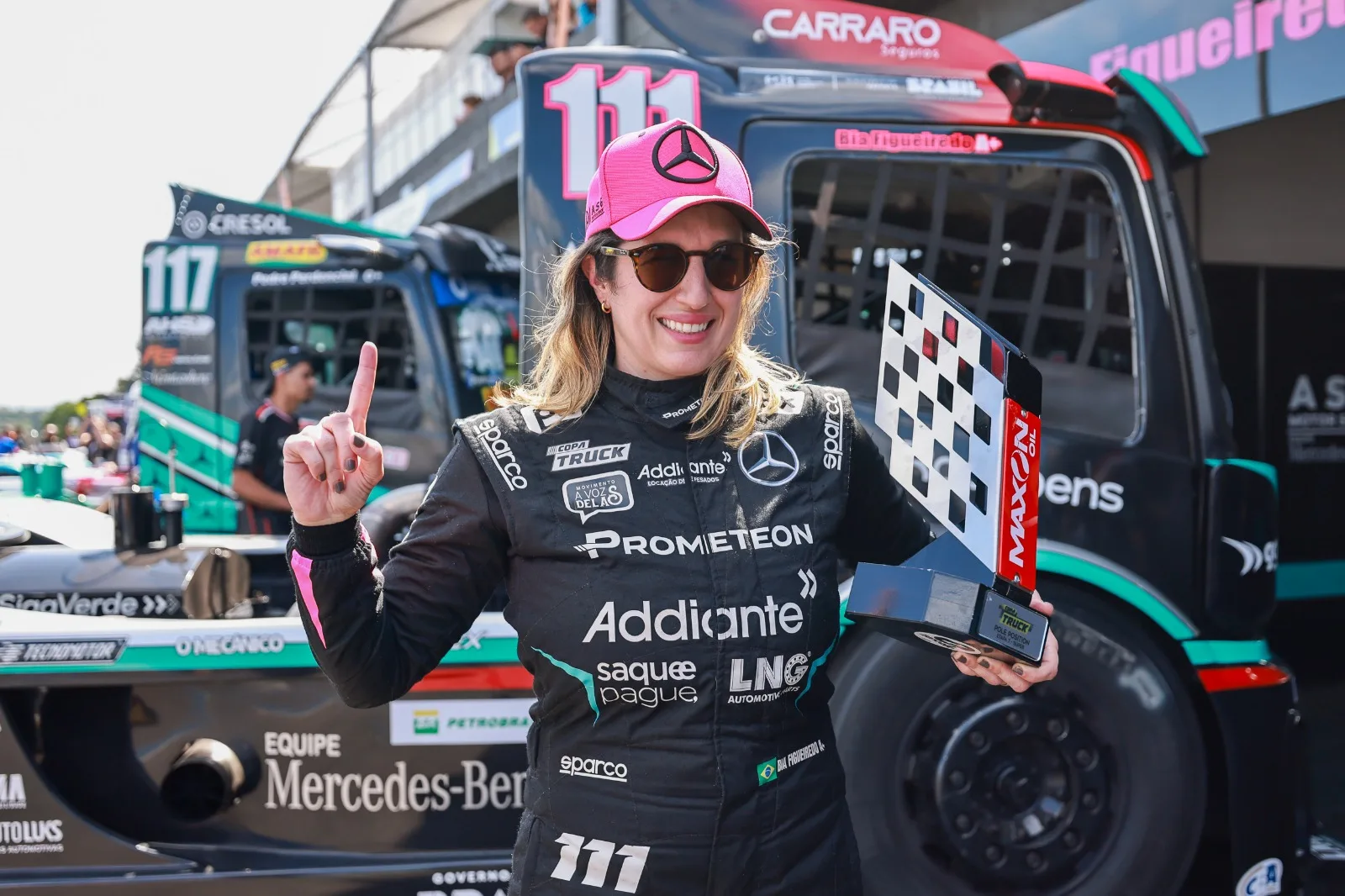 COPA TRUCK: Criança feliz, Bia Figueiredo crava pole em mais uma dobradinha da ASG Motorsport