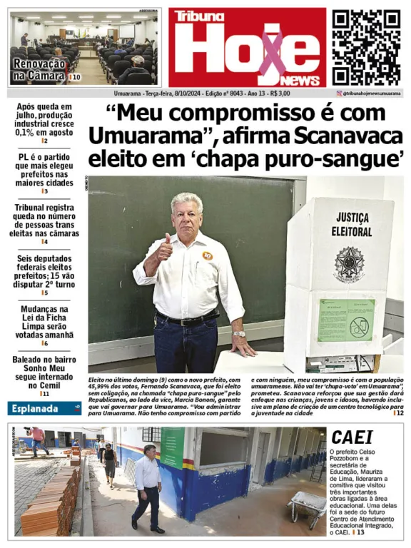 Tribuna Hoje | Edição 10/10/2024 Tribuna Hoje | Edição 10/10/2024