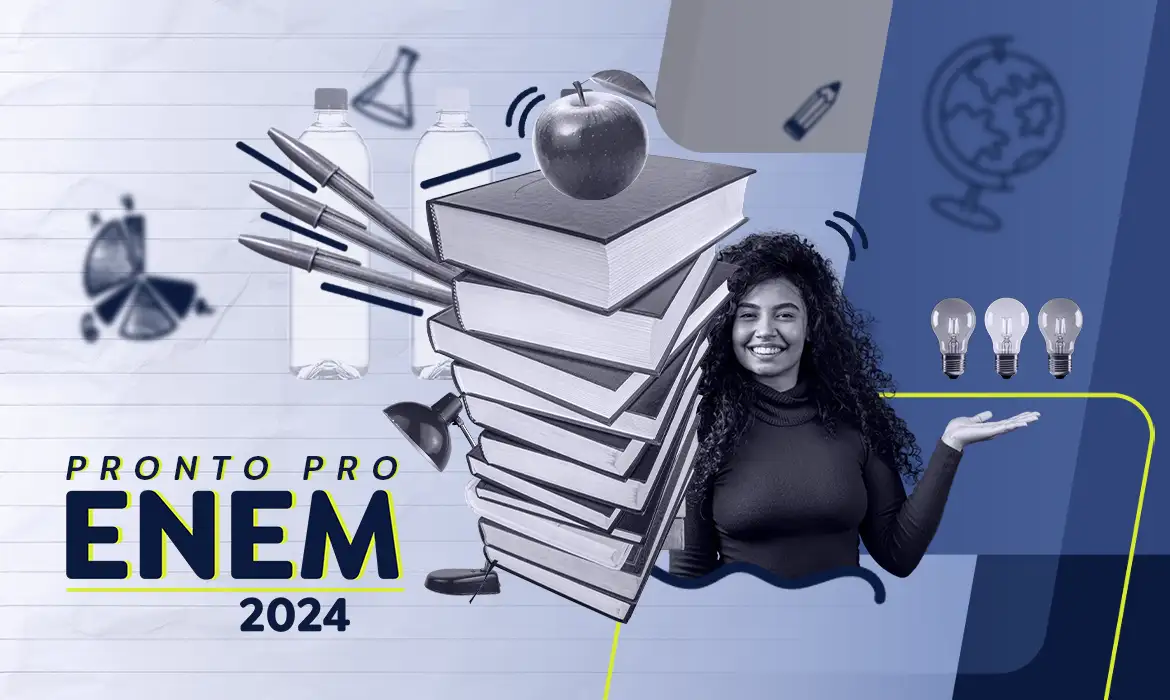 Confira as datas e locais do Enem 2024. Saiba onde e quando serão aplicadas as provas do Exame Nacional do Ensino Médio este ano - Arte EBC