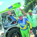 O retorno da Fórmula Truck ao Autódromo do Tarumã é marcado pela vitória inesquecível de Pedro Muffato, competidor desde a década de 1960 - Foto: Tiago Soares/Divulgação