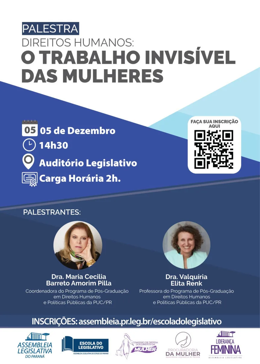 Descubra a importância do trabalho invisível das mulheres e sua relevância para os direitos humanos - Arte: Escola do Legislativo