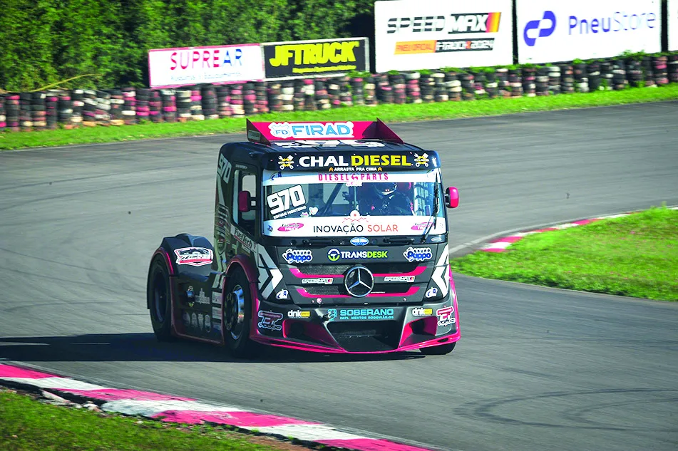 Edivan Monteiro quer terminar a temporada da Fórmula Truck entre os cinco melhores da categoria GT Truck - Foto: Tiago Soares