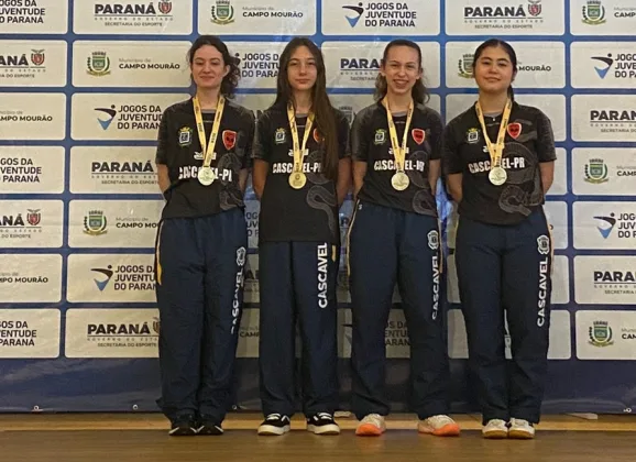 Cascavel brilha nos Jogos da Juventude do Paraná, conquistando medalhas em diversas modalidades esportivas. Saiba mais sobre o desempenho da cidade oeste paranaense - Foto: Secom