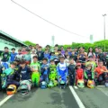 O cascavelense Flávio Maioli é o campeão da categoria Cadete na edição histórica do Paranaense de Kart - Foto: Eni Alves