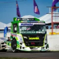 Pedro Muffato quer levar seu Scania à vitória no seu retorno ao Autódromo do Tarumã - Foto: Tiago Soares/Divulgação