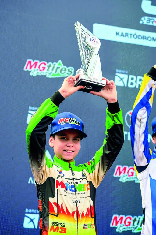 Matias Dominguez conquistou o quarto lugar na categoria Mini2T em Londrina - Foto: Divulgação Matias Dominguez conquistou o quarto lugar na categoria Mini2T em Londrina - Foto: Divulgação