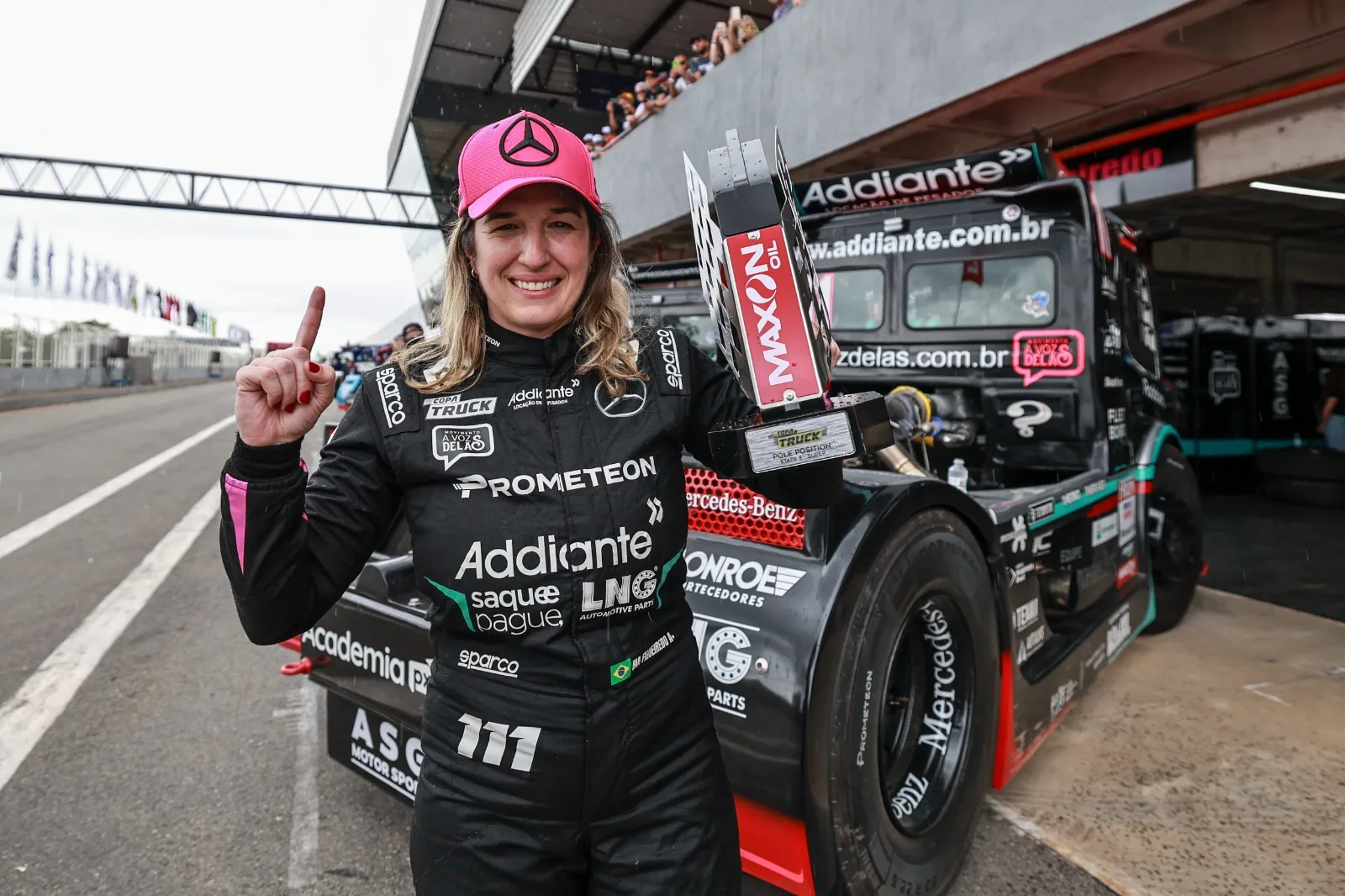 COPA TRUCK:Pole-position de Bia Figueiredo em Curvelo