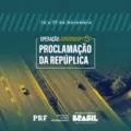 Conheça as ações da PRF para garantir a segurança viária e o uso adequado do cinto de segurança durante a Operação Proclamação da República - Arte: PRF