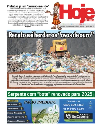 Hoje Express | Edição 10/12/2024