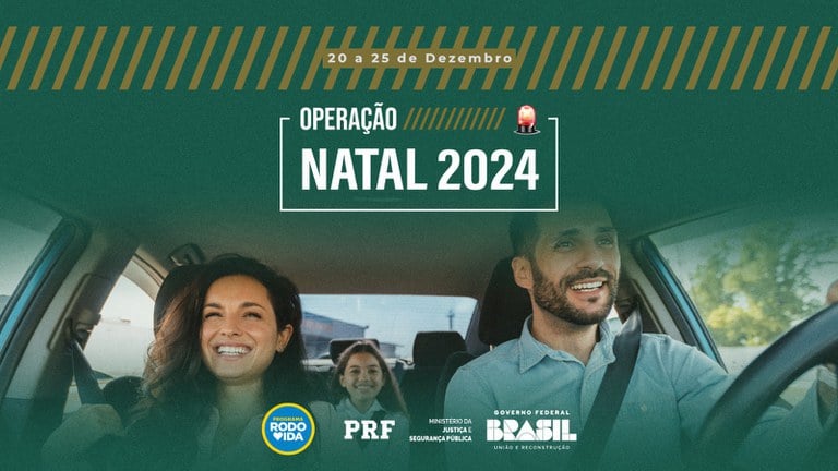 Em quase 4 mil quilômetros de BRs no estado, operação visa reduzir acidentes e salvar vidas durante o período natalino