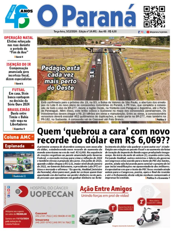 O Paraná | Edição 03/12/2024