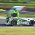 O cascavelense Pedro Muffato conquistou o título de vice-campeão da categoria GT Truck no Campeonato Interestadual e na Copa Mercosul - Foto:  Tiago Soares/Divulgação