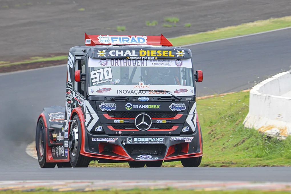 Edivan Monteiro confirma que a Chal Diesel será um de seus patrocinadores masters neste ano na Fórmula Truck - Foto: Tiago Soares