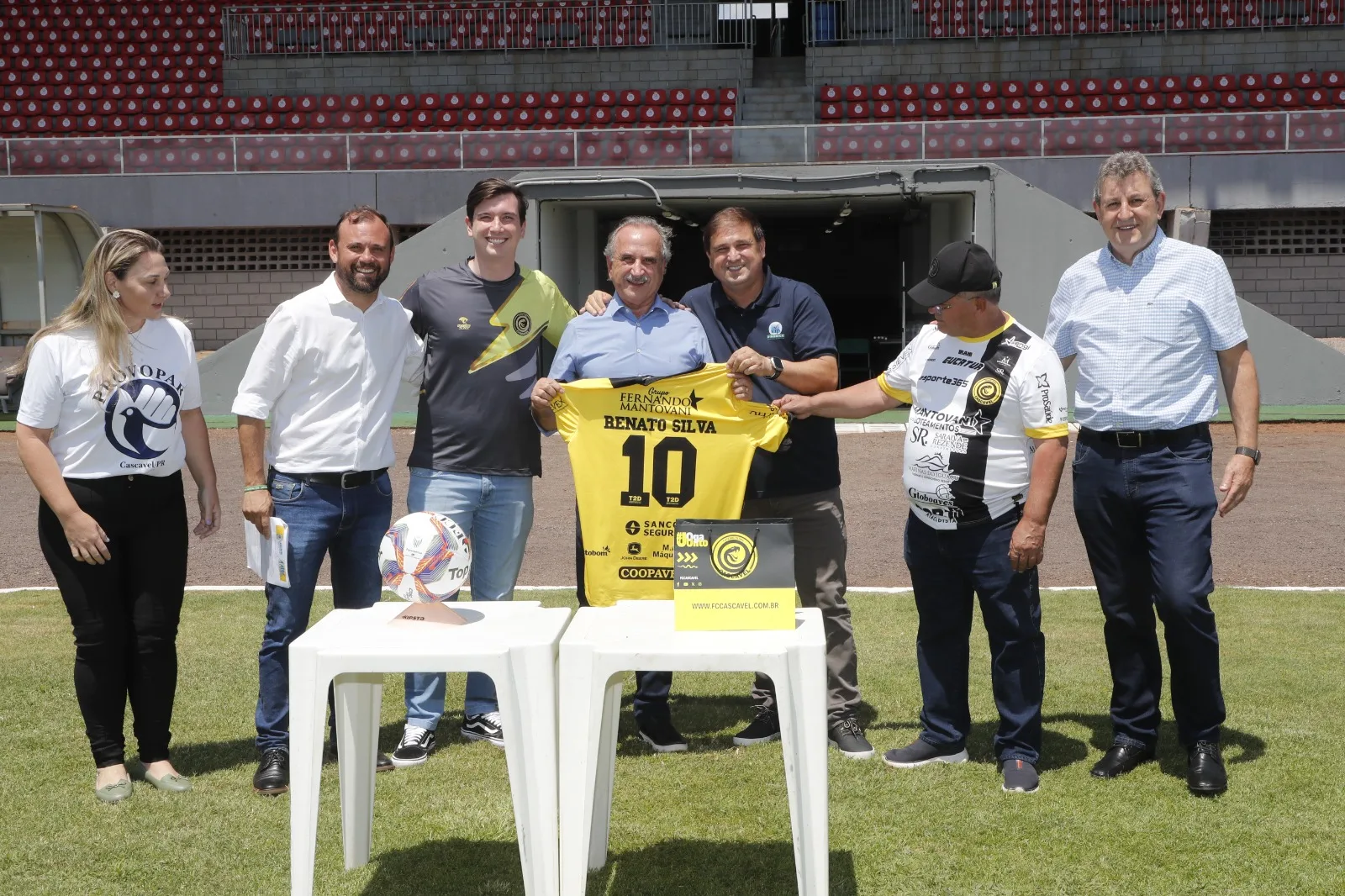 Saiba mais sobre a parceria entre a Prefeitura de Cascavel e o FC Cascavel para a concessão de uso do Estádio Olímpico Regional - Foto: Secom