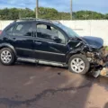 Um acidente em Cascavel deixou uma mulher ferida. Saiba mais sobre o ocorrido na rua Jacarezinho hoje de manhã - Foto: Luiz Felipe Max/SOT