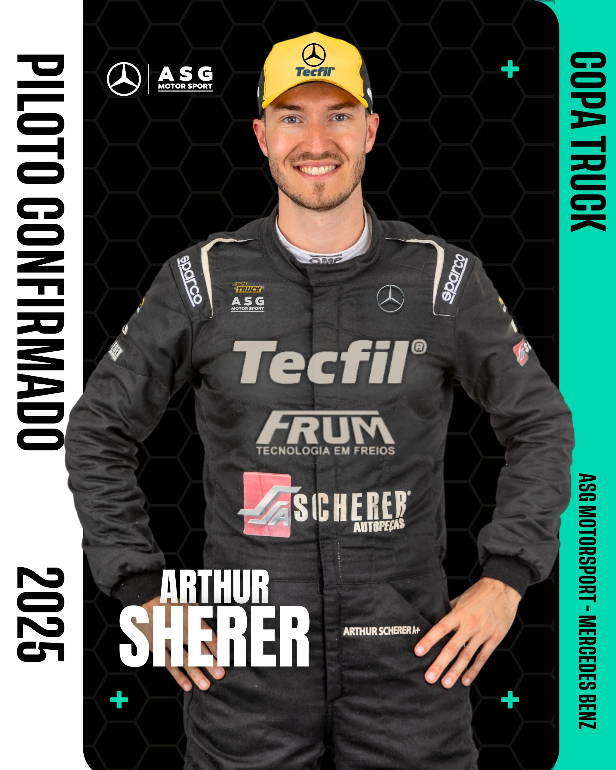 COPA TRUCKArthur Scherer estreia nos caminhões com a ASG Motorsport