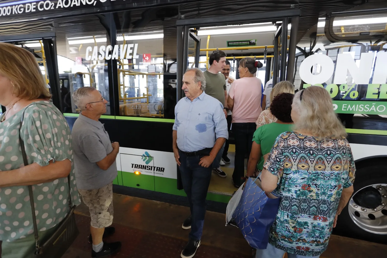 Descubra como o “Domingo Passe Livre” está mudando a rotina de Cascavel. Saiba mais sobre essa ação que beneficia passageiros e incentiva a mobilidade urbana - Foto: Secom