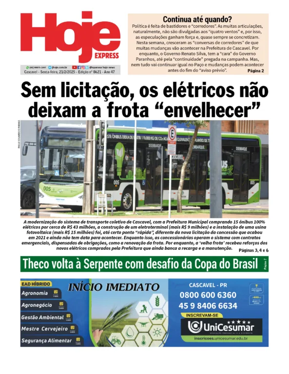 Hoje Express | Edição 27/02/2025
