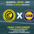 Não perca a chance de ir ao jogo do FC Cascavel contra o Andraus. Saiba como participar do sorteio e concorrer a ingressos para a partida