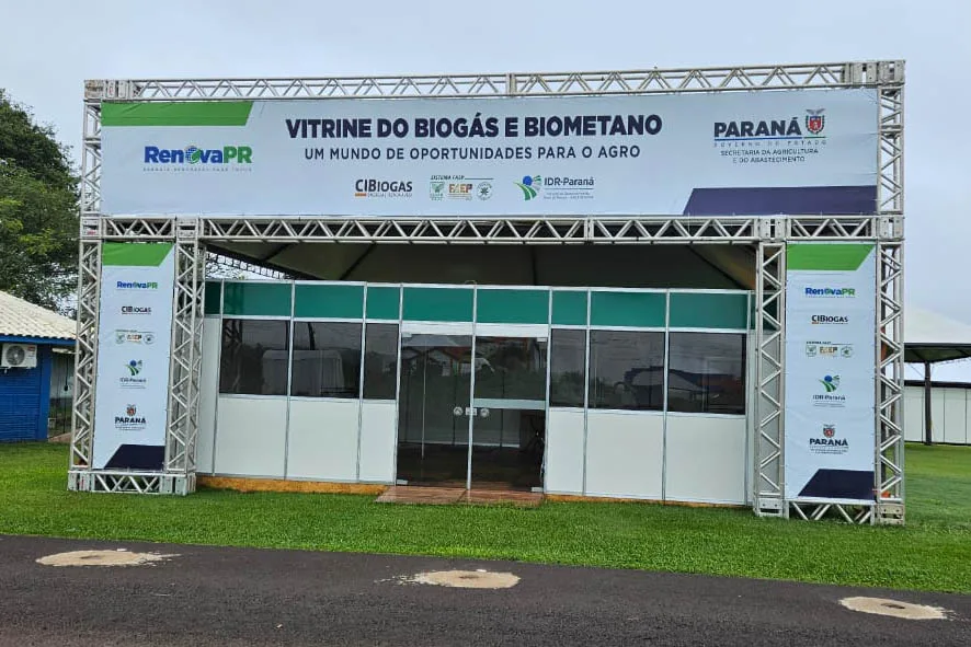 Visite a Vitrine do Biogás e Biometano no Show Rural Coopavel e descubra como o programa RenovaPR está impulsionando a energia renovável no campo 