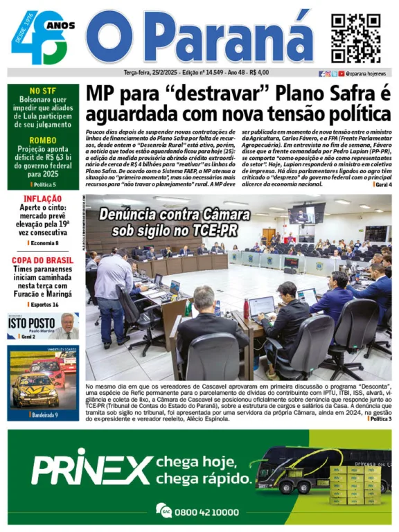 O Paraná | Edição 25/02/2025