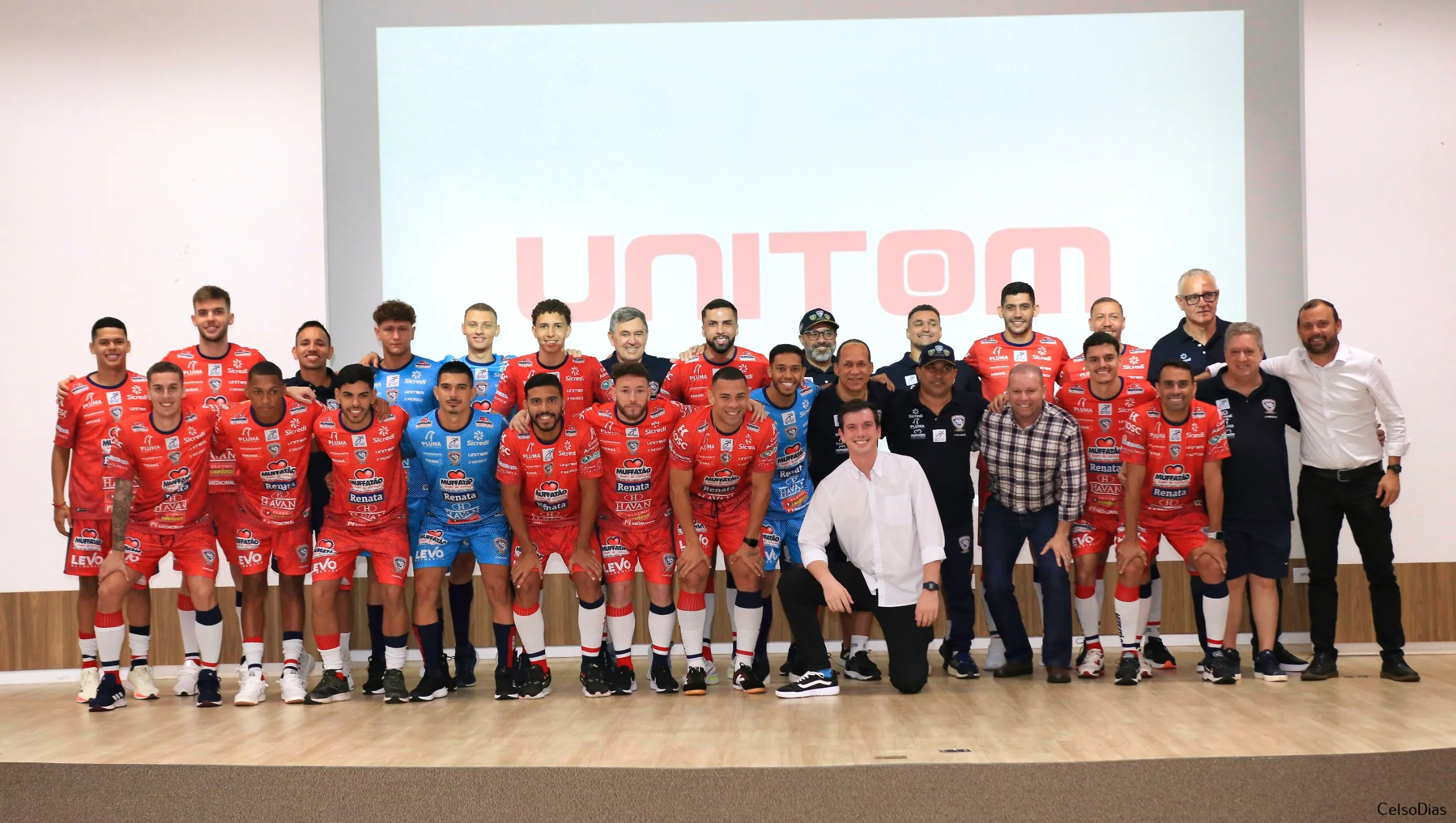 Apresentação do Cascavel Futsal: conheça o elenco que vai representar o município em competições importantes - Foto: Assessoria