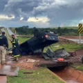 Motorista não sobreviveu à série de capotamentos e morreu na BR-163. Foto PORTAL SOT