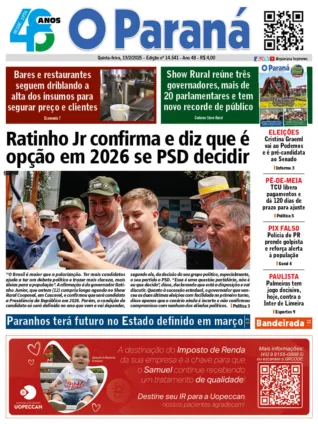 O Paraná | Edição 13/02/2025