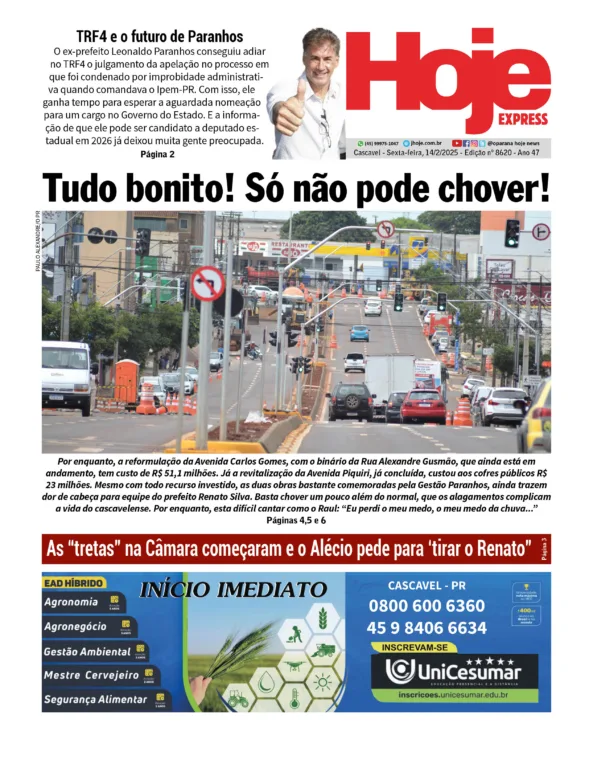 Hoje Express | Edição 20/02/2025