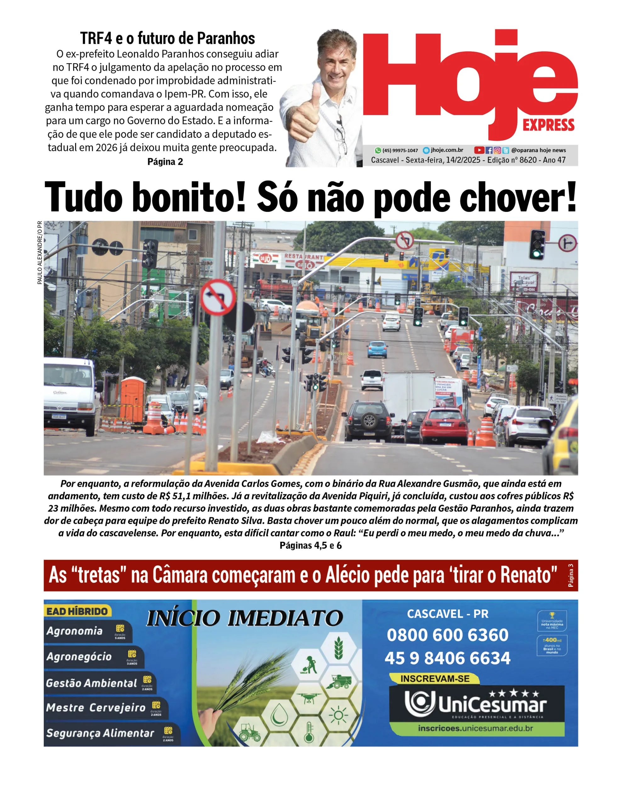 Hoje Express | Edição 14/02/2025