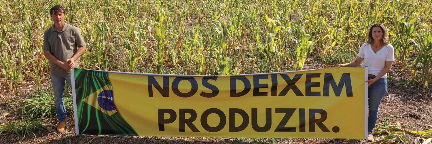 Produtores de todo país, a exemplo dos que tiveram terras invadidas em Guaíra e Terra Roxa, querem segurança jurídica para trabalhar - Foto: Faep