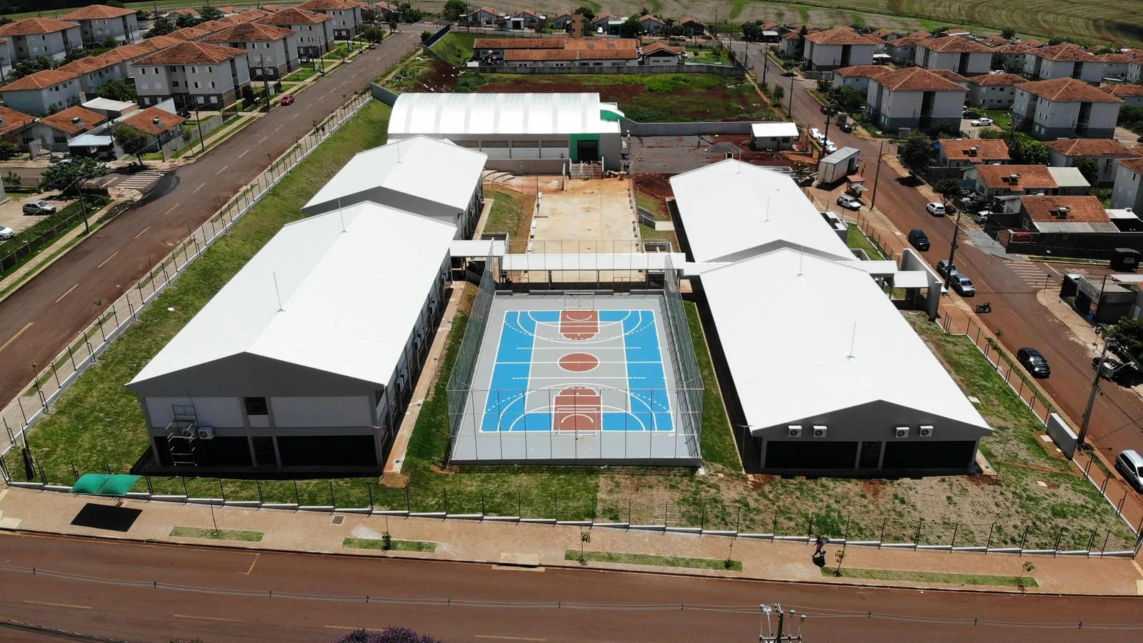 Conheça a nova estrutura do Colégio Estadual Professora Andreia Neres dos Santos, inaugurada no Riviera. Um marco na educação do Paraná - Foto: Divulgação