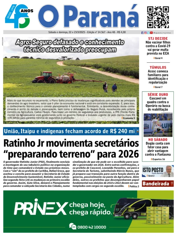 O Paraná | Edição 22/03/2025