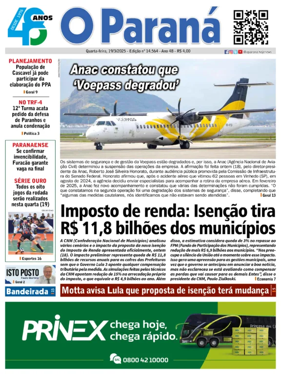 O Paraná | Edição 19/03/2025