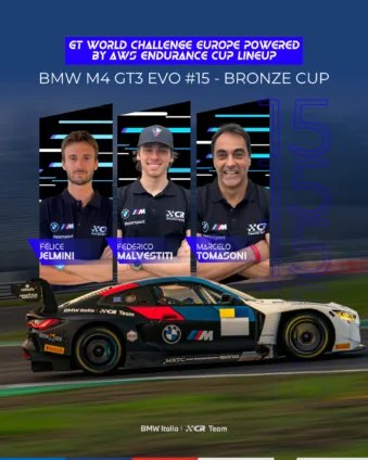 Tomasoni será piloto da BMW no GT Europa