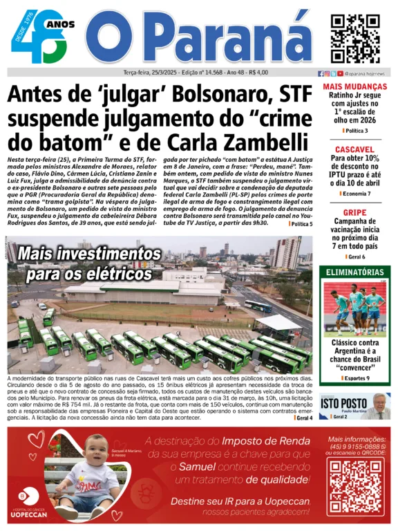 O Paraná | Edição 25/03/2025