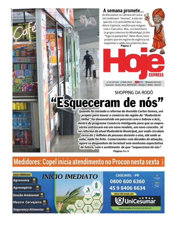 Hoje Express | Edição 03/04/2025