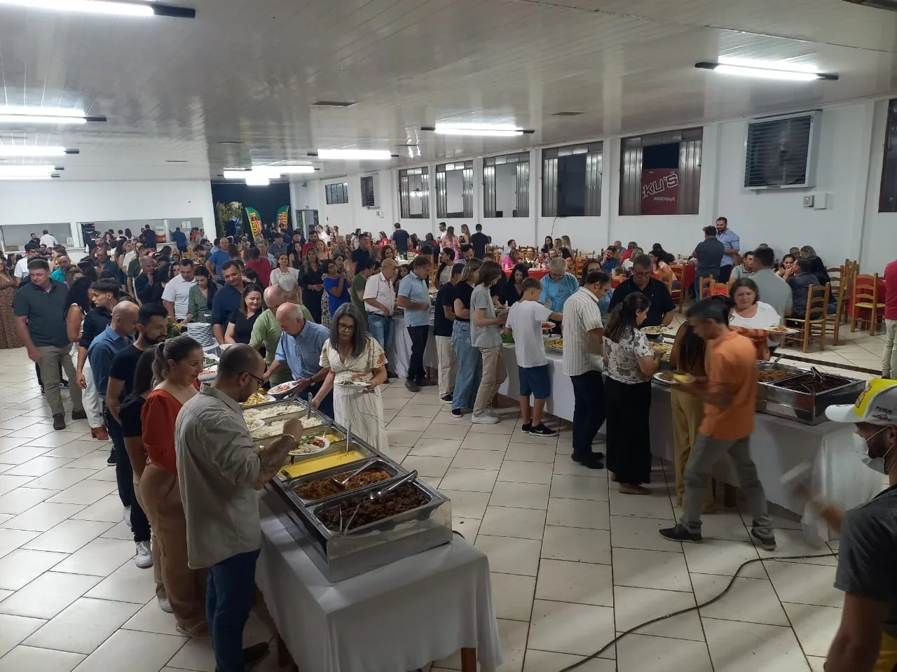 A Festa da Polenta é tradicional em Santa Tereza do Oeste (PR). Foto: Prefeitura de Santa Tereza do Oeste.