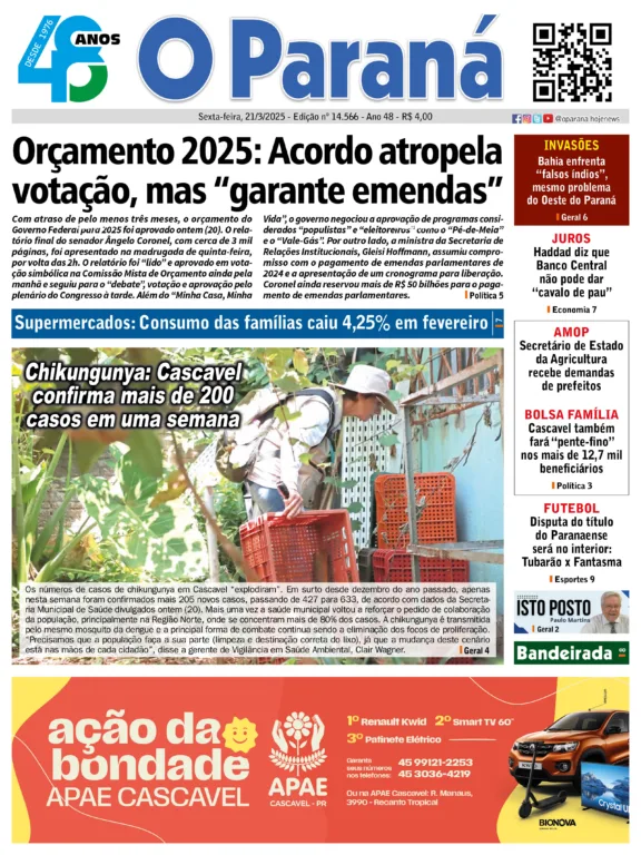 O Paraná | Edição 21/03/2025