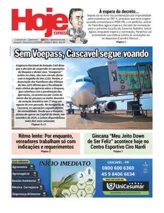 Hoje Express | Edição 22/03/2025