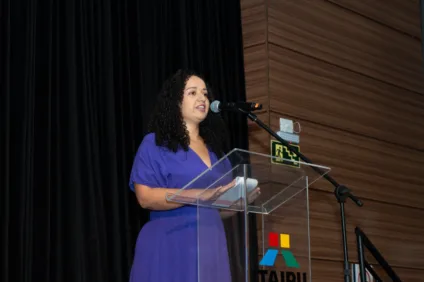 Celebramos o Dia Internacional da Mulher com uma peça teatral emocionante e discussões sobre direitos e igualdade no evento da Itaipu - Foto: Sara Cheida/Itaipu Binacional