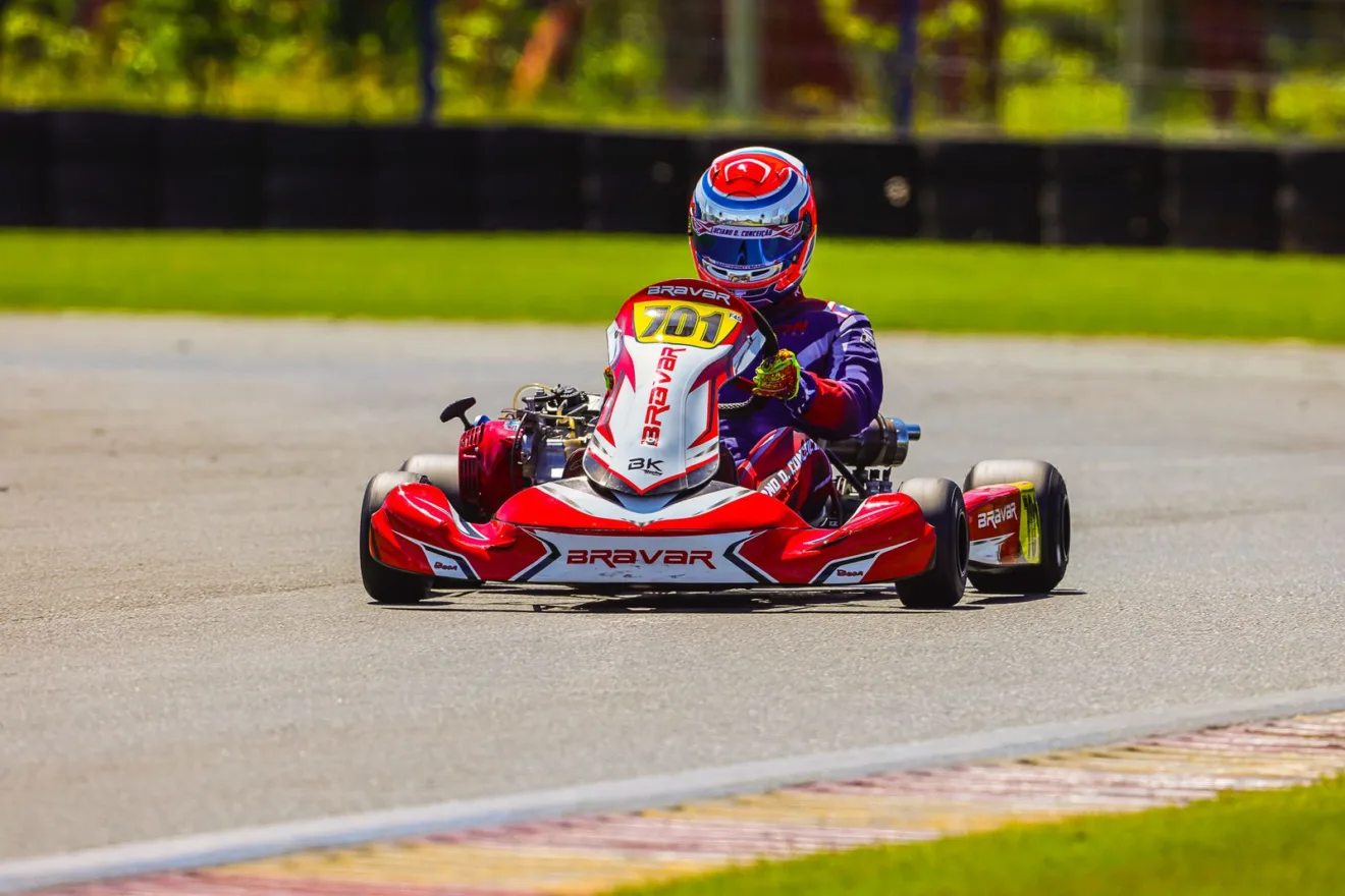 Luciano Conceição conquistou o segundo lugar na abertura da temporada e está a dois pontos da liderança da categoria F-4 Sênior - Foto: Divulgação
