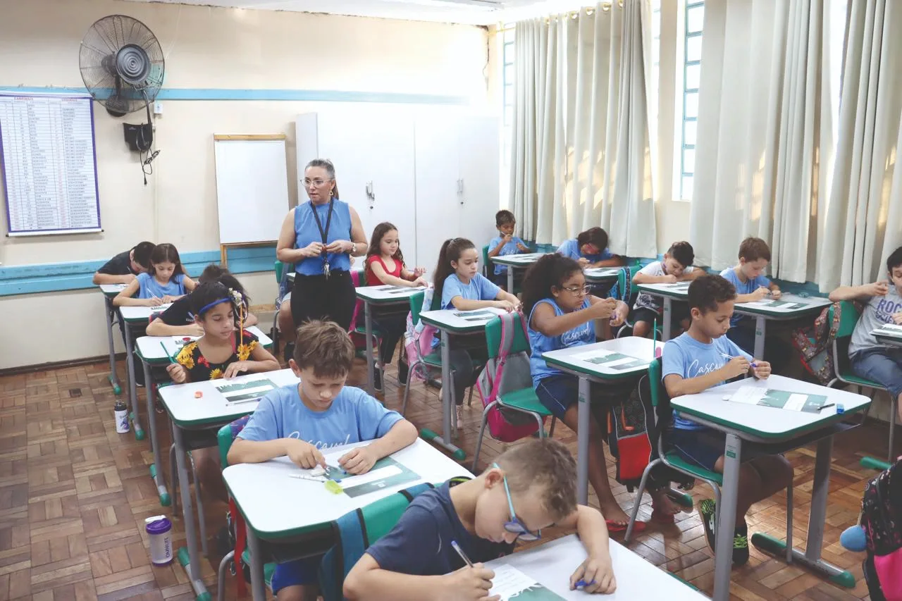 Entenda o impacto da revogação da lei em Cascavel no número de alunos da rede municipal e na sala de aula - Foto: Secom