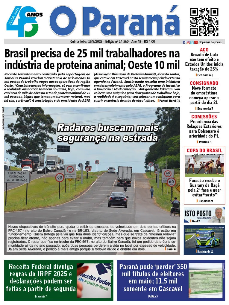 O Paraná | Edição 13/03/2025