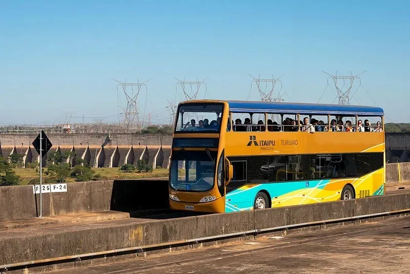 Panorâmica foi o passeio mais procurado. Foto: Rubens Fraulini/Itaipu Binacional.