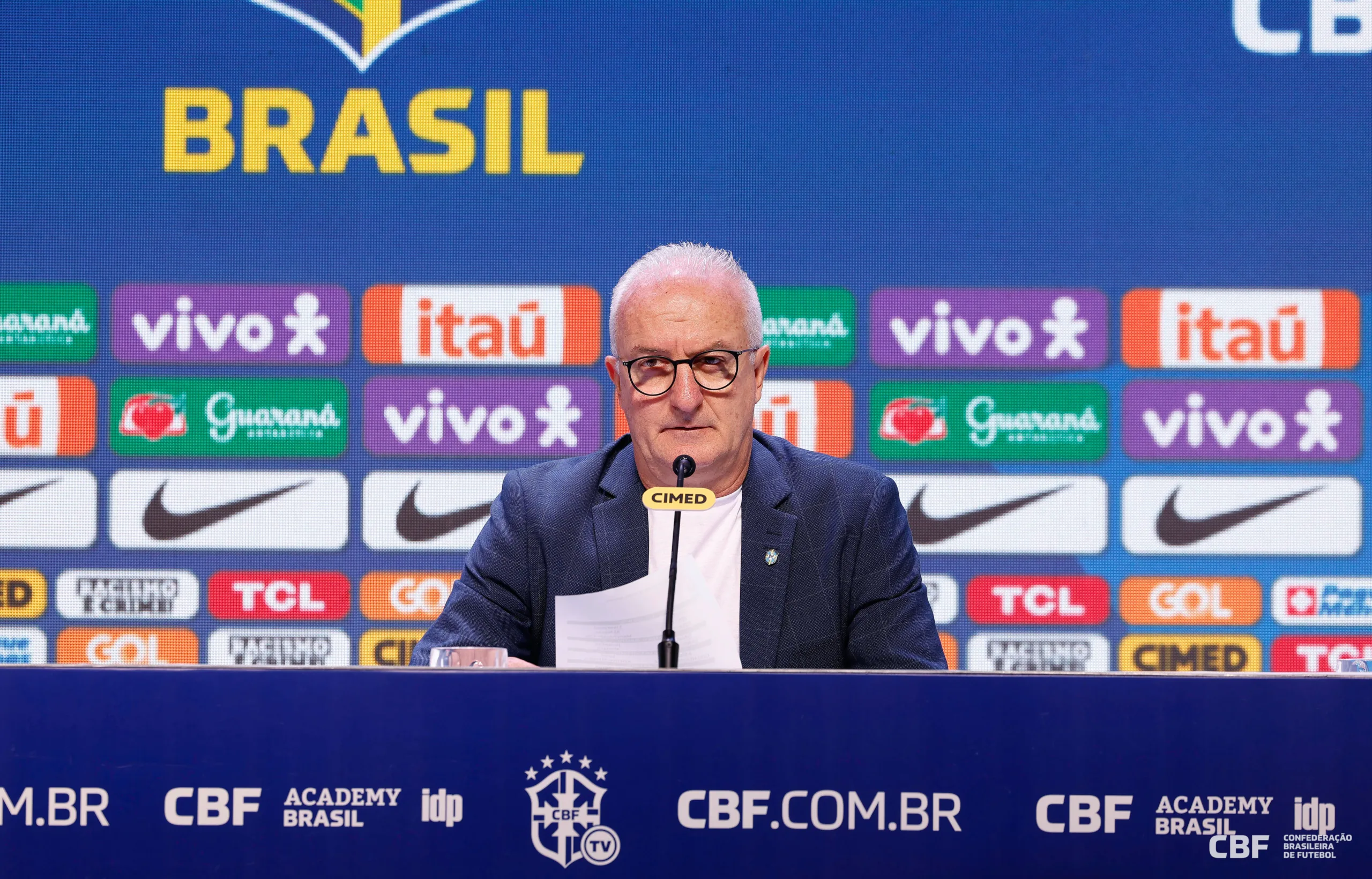 Dorival Jr convoca Seleção para jogos contra Colômbia e Argentina