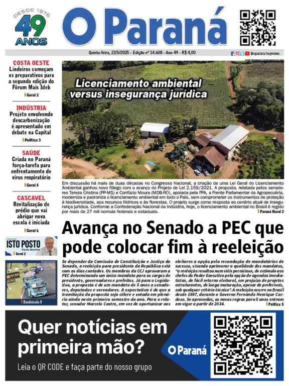 O Paraná | Edição 22/05/2025