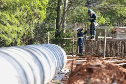Acompanhe as transformações em Cascavel. A nova ponte do XIV de Novembro já está 40% concluída e avança conforme o cronograma - Foto: Secom