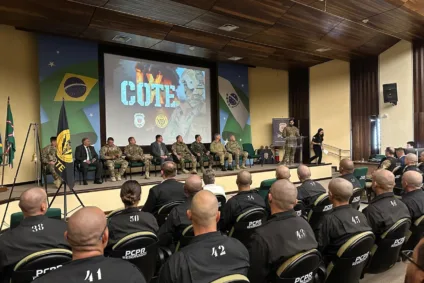 O IX Cote traz formação de elite para policiais civis de várias regiões, incluindo ações táticas em Cascavel - Foto: Gabriela Twardowski/PCPR